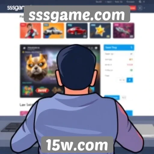 Análise da interface do usuário do sssgame.com